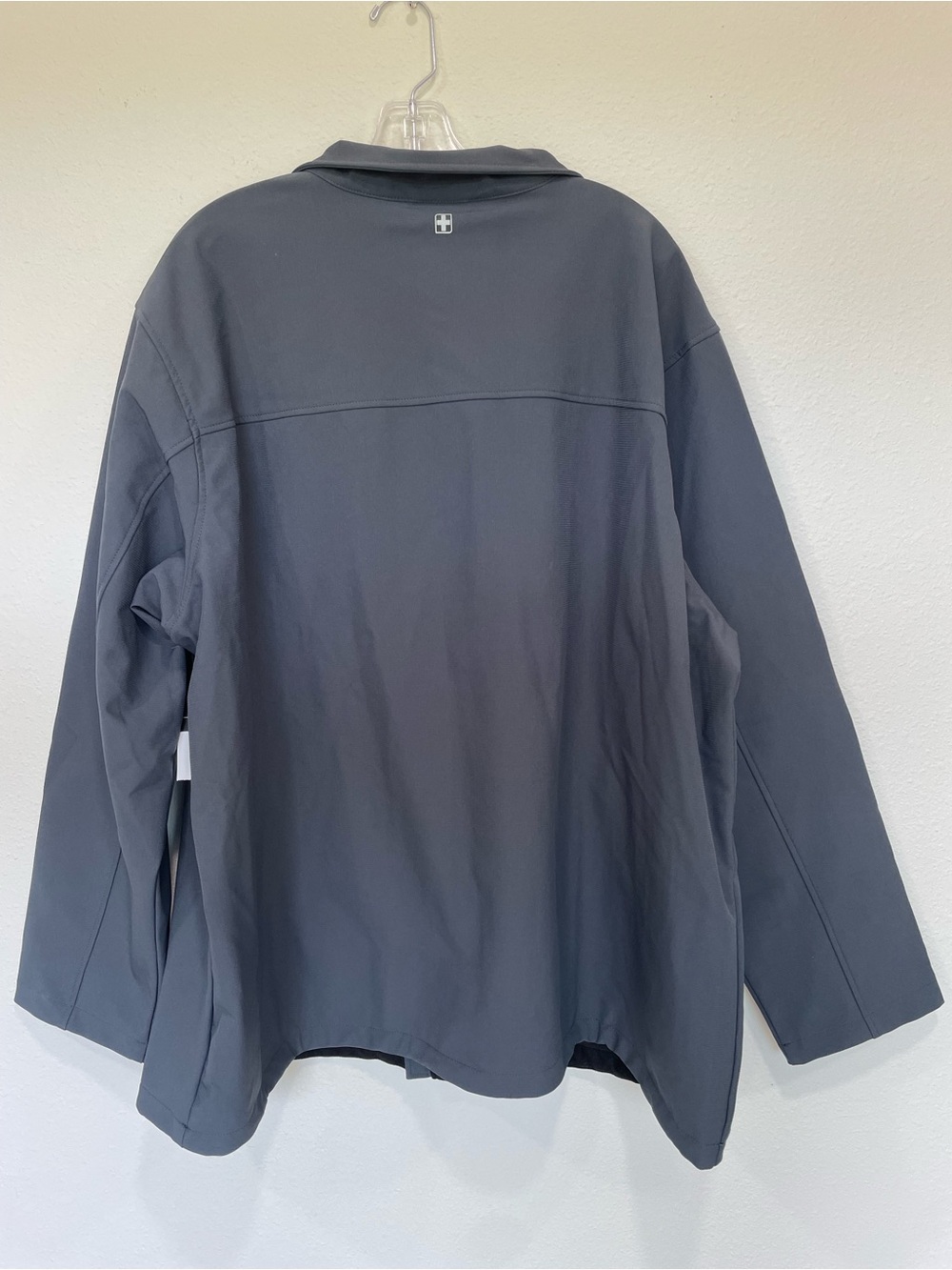 Swiss Tech Men's Slate Gray Softshell Performance Jacket - Picture 8 of 14